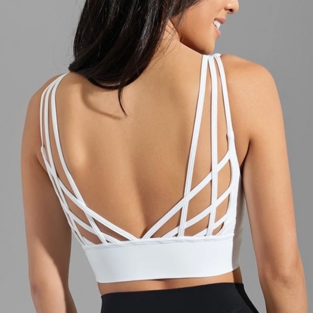 Buffbunny white monarch bra